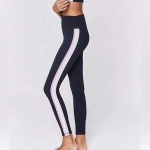 NWT Spiritual Gangster Pastel Stripe 7/8 Legging